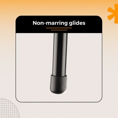 Image showing 6 th Hampden Furnishings Felix Collection Steel Stool