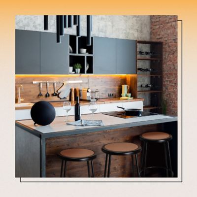 Image showing 9 th Hampden Furnishings Felix Collection Steel Stool