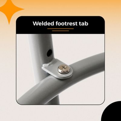 Image showing 6 th Hampden Furnishings Felix Collection Steel Stool