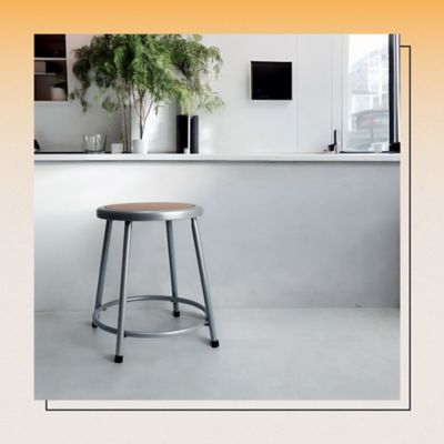 Image showing 7 th Hampden Furnishings Felix Collection Steel Stool