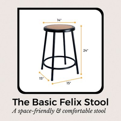 Image showing  Felix Collection Steel Stool
