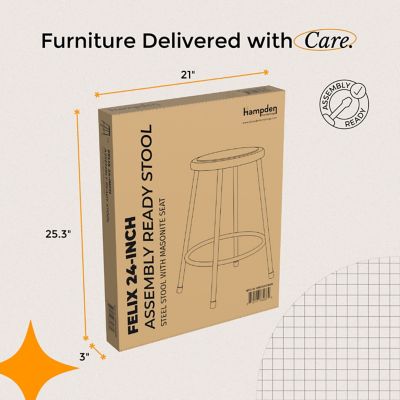 Image showing  Felix Collection Steel Stool