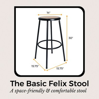 Image showing  Felix Collection Steel Stool