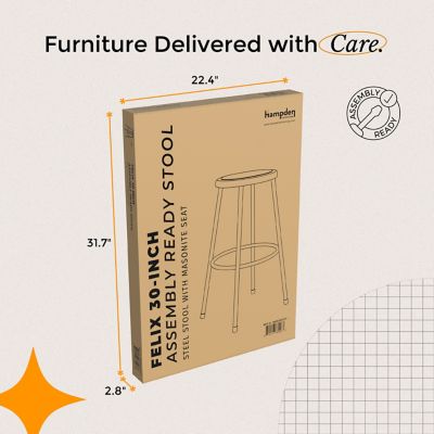 Image showing  Felix Collection Steel Stool