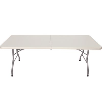 Image showing  Baldwin Collection Fold-In-Half Table, 30 x 72 in., Speckled Grey