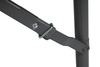 Image showing 5 th Hampden Furnishings Derek Collection Adjustable-Height Fold-in-half table