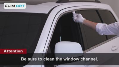 Image showing  In-Channel Window Deflectors Extra Durable Dark Smoke 4 pc., 615180