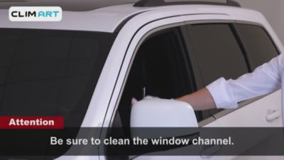 Image showing  In-Channel Window Deflectors Extra Durable Dark Smoke 4 pc., 608252