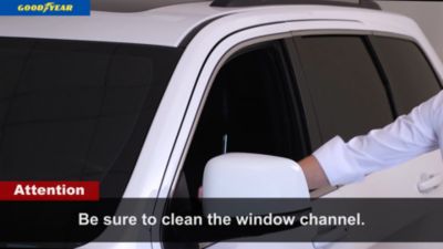 Image showing  In-Channel Window Deflectors Shatterproof Smoke, 4 pc. GY007894