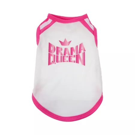 Hip Doggie Drama Queen - Tank Top for Dogs Dog Shirts