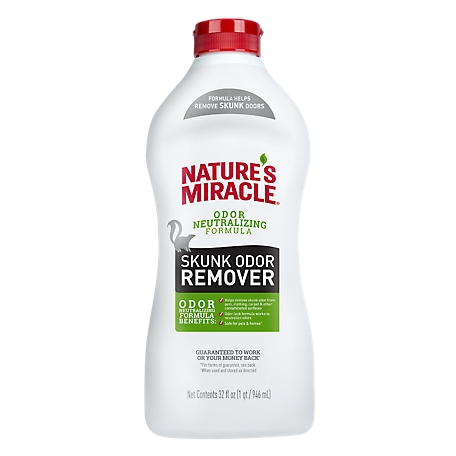 Nature's Miracle Skunk Odor Remover and Neutralizing Formula, 32 fl. oz.