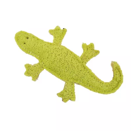 Hip Doggie Loofah Gecko Dog Dental Toy Dog Chew Toys