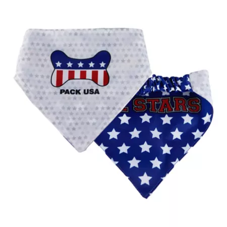 Hip Doggie Pack USA Bandana for Dogs Dog Bandanas Ties & Accessories