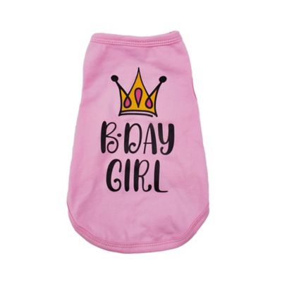 Hip Doggie Birthday Girl Tank for Dogs