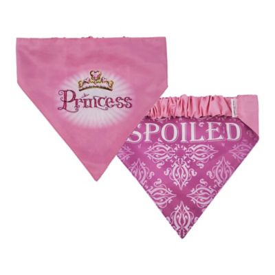 Hip Doggie Princess Reversible Bandana for Dogs
