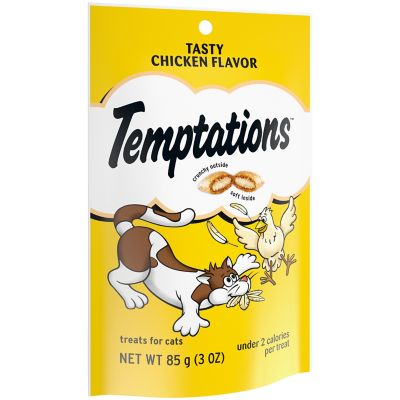 Image showing  Classic Crunchy and Soft Cat Chicken Flavor Treats Tasty, 3 oz. Pouch