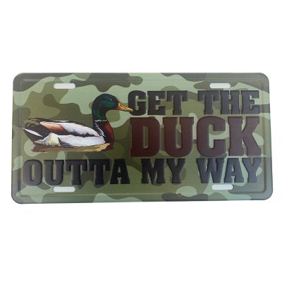 HaynesBesco Group Metal License Plate Duck