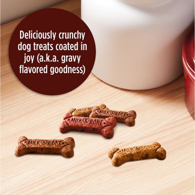Image showing 5 th Milk-Bone GravyBones Small Assorted Flavor Dog Biscuit Treats, 19 oz.
