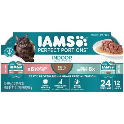 Iams Perfect Portions Cuts in Gravy Tuna & Salmon