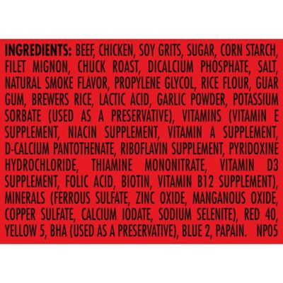 Image showing 5 th Milk-Bone Soft and Chewy Dog Treats, Beef & Filet Mignon Recipe With Chuck Roast, 5.6 oz. Bag