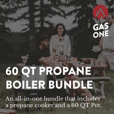 Image showing  60 qt. Pot Seafood Boil Kit with Propane Burner