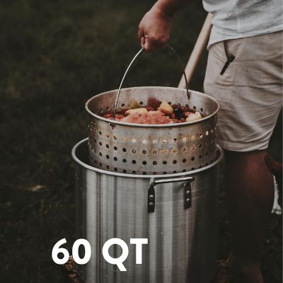 Image showing  60 qt. Pot Seafood Boil Kit with Propane Burner