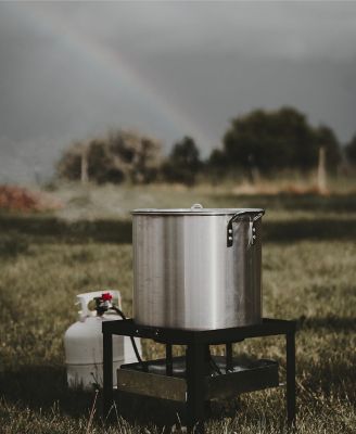 Image showing 6 th Gas One 60 qt. Pot Seafood Boil Kit with Propane Burner