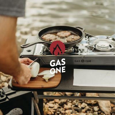 Image showing  Portable 2 Burner Butane Camp Stove