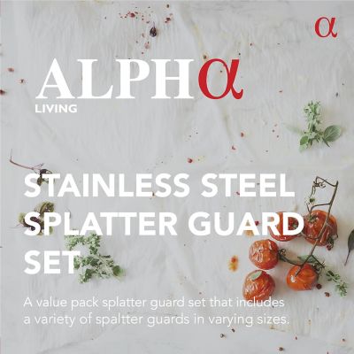 Image showing  Set of 3 Guard Frying Pan Splatter Screen