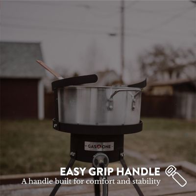 Image showing 5 th Gas One 10 qt. Aluminum Fry Pot