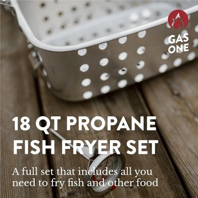 Image showing  Double Basket Fryer Propane Burner