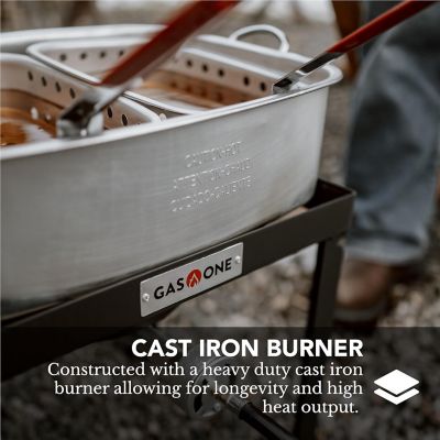 Image showing  Double Basket Fryer Propane Burner