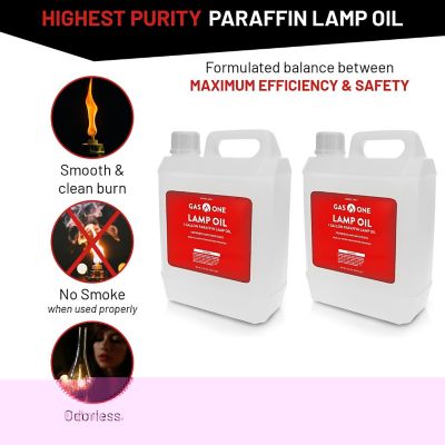 Image showing  2 pk. 1 Gallon Liquid Paraffin Lamp Oil