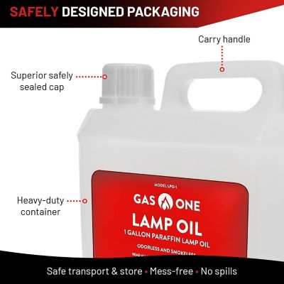 Image showing  2 pk. 1 Gallon Liquid Paraffin Lamp Oil