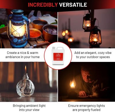 Image showing  2 pk. 1 Gallon Liquid Paraffin Lamp Oil