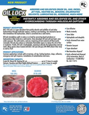Image showing  Oil Lock Super Hydrocarbon Solidifier 1.7 lb. Bag