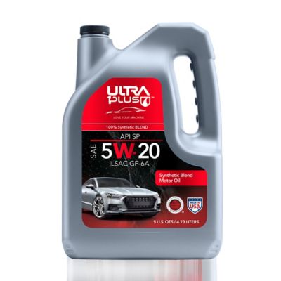 Ultra1Plus SAE 5W-20 Synthetic Blend Motor Oil API SP ILSAC GF-6A, USB0520SPGF6AJ