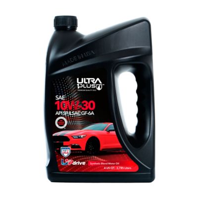 Ultra1Plus SAE 10W-30 Synthetic Blend Motor Oil API SP ILSAC GF-6A, 5 QTS