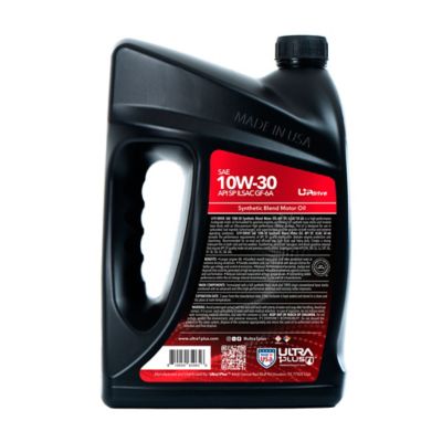 Image showing  SAE 10W-30 Synthetic Blend Motor Oil API SP ILSAC GF-6A, 5 QTS