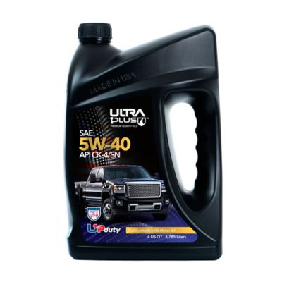 Ultra1Plus SAE 5W-40 Full Synthetic Heavy-Duty Motor Oil API CK-4/SN, 1 Gal