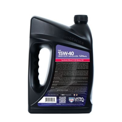 Image showing  SAE 15W-40 Synthetic Blend Heavy-Duty Motor Oil API CK-4/SN, 1 Gal