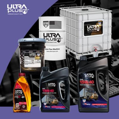 Image showing 5 th Ultra1Plus SAE 15W-40 Synthetic Blend Heavy-Duty Motor Oil API CK-4/SN, 1 Gal