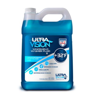 Ultra1Plus 1 gal. UltraVision Summer Plus Windshield Washer Fluid, 32 Deg. F