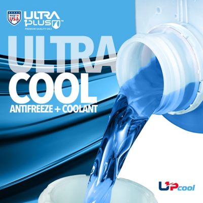 Image showing 8 th Ultra1Plus UltraCool Antifreeze and Coolant IAT Premixed 50/50 Blue, 1 gal.