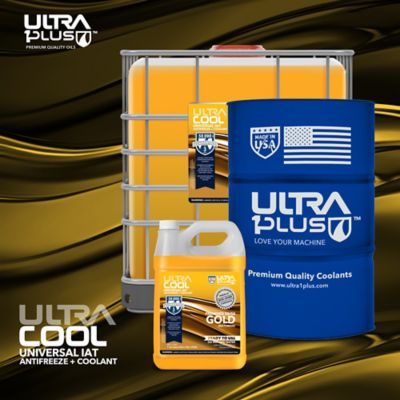 Image showing 7 th Ultra1Plus UltraCool Antifreeze and Coolant IAT Premixed 50/50 Gold, 1 Gal