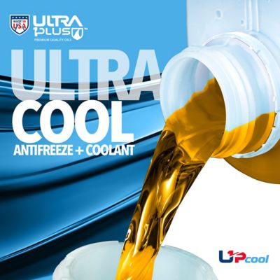 Image showing 8 th Ultra1Plus UltraCool Antifreeze and Coolant IAT Premixed 50/50 Gold, 55 Gal