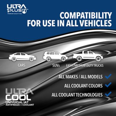 Image showing  UltraCool Antifreeze and Coolant IAT Premixed 50/50 Gold, 256 Gal