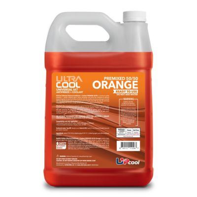 Image showing  UltraCool Antifreeze and Coolant IAT Premixed 50/50 Orange, 1 Gal