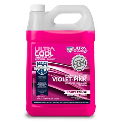 Ultra1Plus UltraCool Antifreeze and Coolant IAT Premixed 50/50 Pink