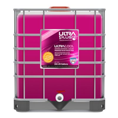 Ultra1Plus UltraCool Antifreeze and Coolant IAT Premixed 50/50 Pink, 265 Gal